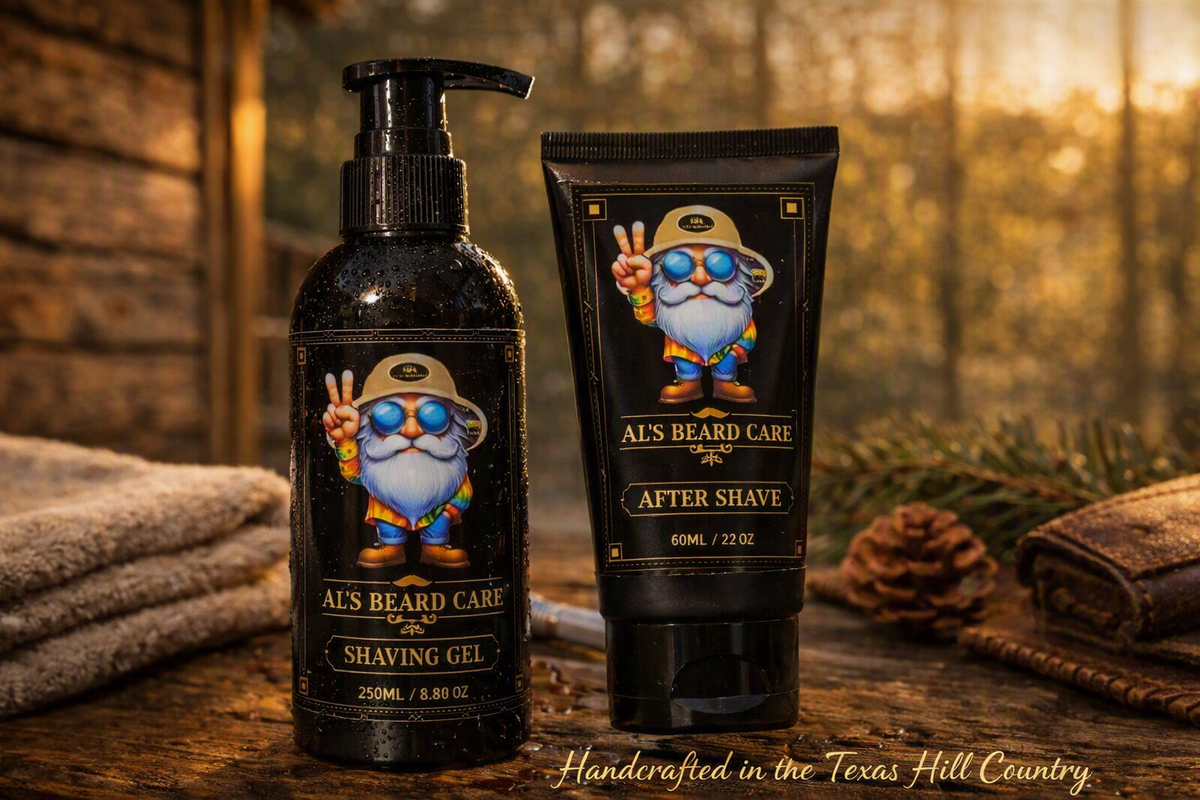 Shaving Kit for Men – Gel & After Shave Duo